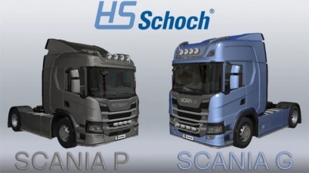 ETS2 Next Generation Scania P G R S Pack HS Schoch DLC Pack 1 43 X