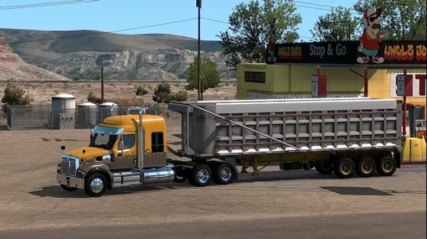 ATS Benson Dump Trailer V0 2 1 44 X American Truck Simulator