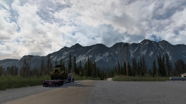 ATS Promods Canada To Alaska North To The Future Road Connection V0