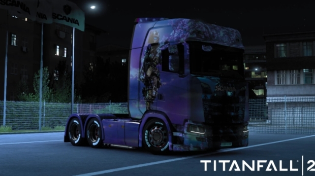 ETS2 Scania Titanfall 2 Woman Skin Euro Truck Simulator 2 Mods Club