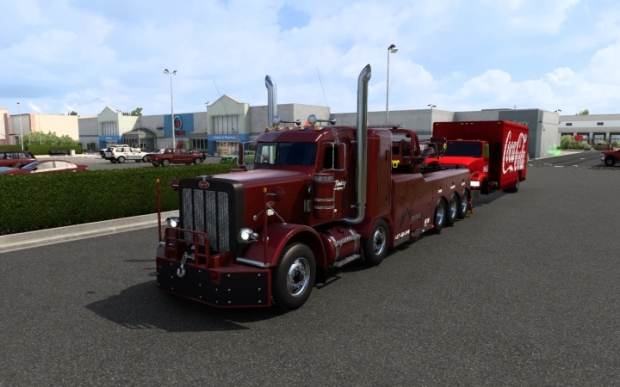 ATS Peterbilt 388 Wrecker Wrecker Trailer SMRS Re Work American