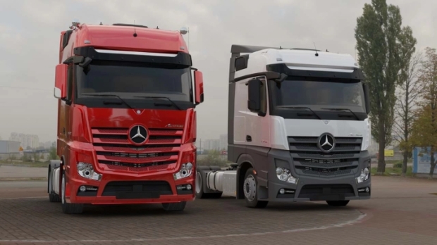 Ets Mercedes Benz New Actros By Dotec Update V Ob Euro Truck