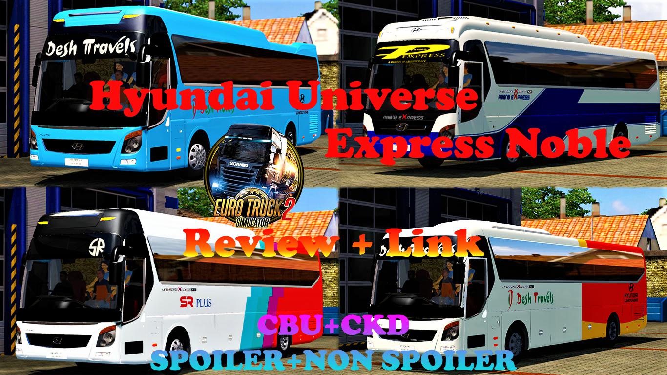 Ets Hyundai Universe Express Noble Euro Truck