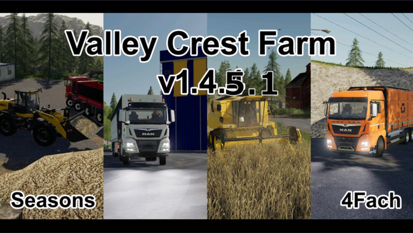 Fs Valley Crest Farm X Map V Farming Simulator Mods Club