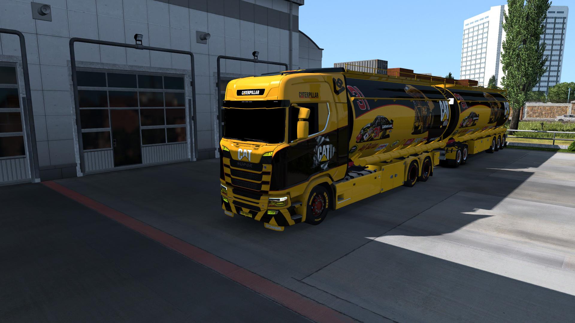 ETS BDF Tandem CAT Skin V X Euro Truck Simulator Mods Club 33292 Hot