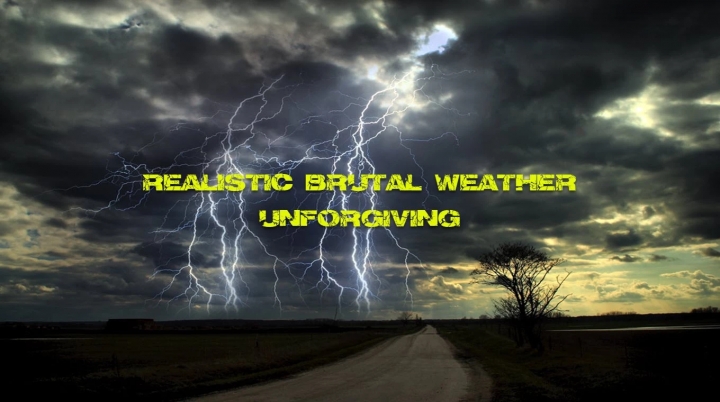 Ets Realistic Brutal Weather Unforgiving V X Euro Truck