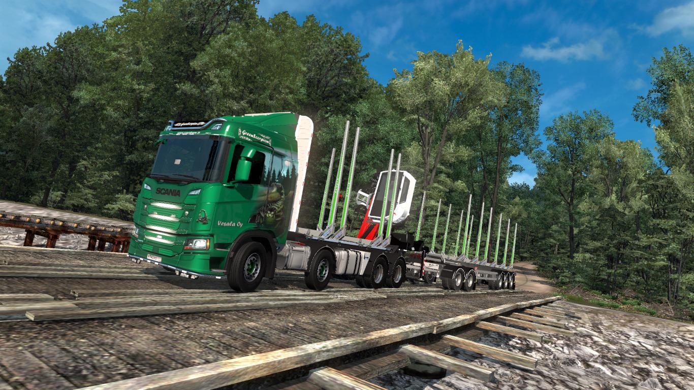 Ets Forest Addons Rigid Scania Ng Beta X Euro Truck