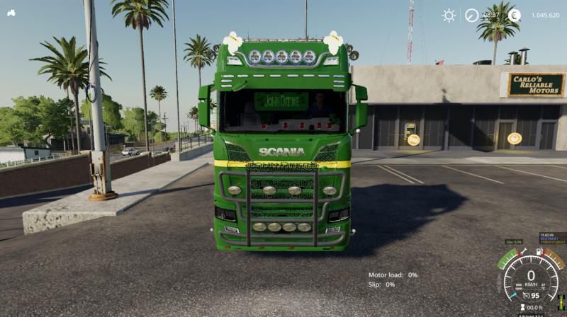 FS19 Scania John Deere Truck V1 0 Farming Simulator 19 Mods Club