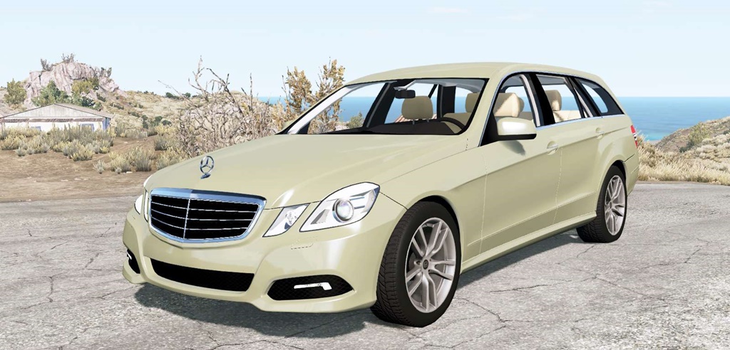 BeamNG Mercedes Benz E 250 CDI Estate S212 2009 Car Mod BeamNG