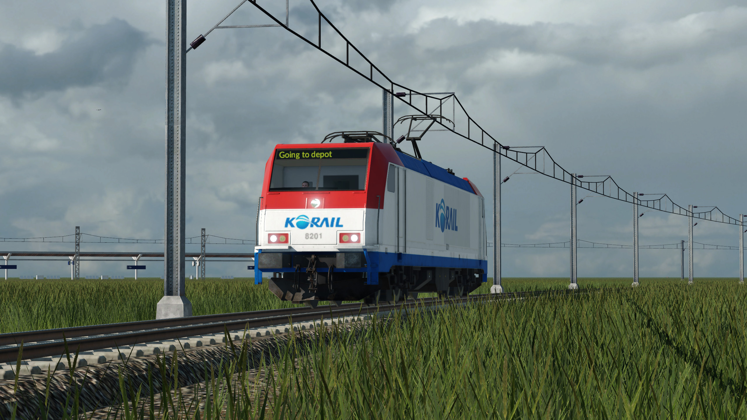 Transport Fever Korail Class Electric Locomotive Addon