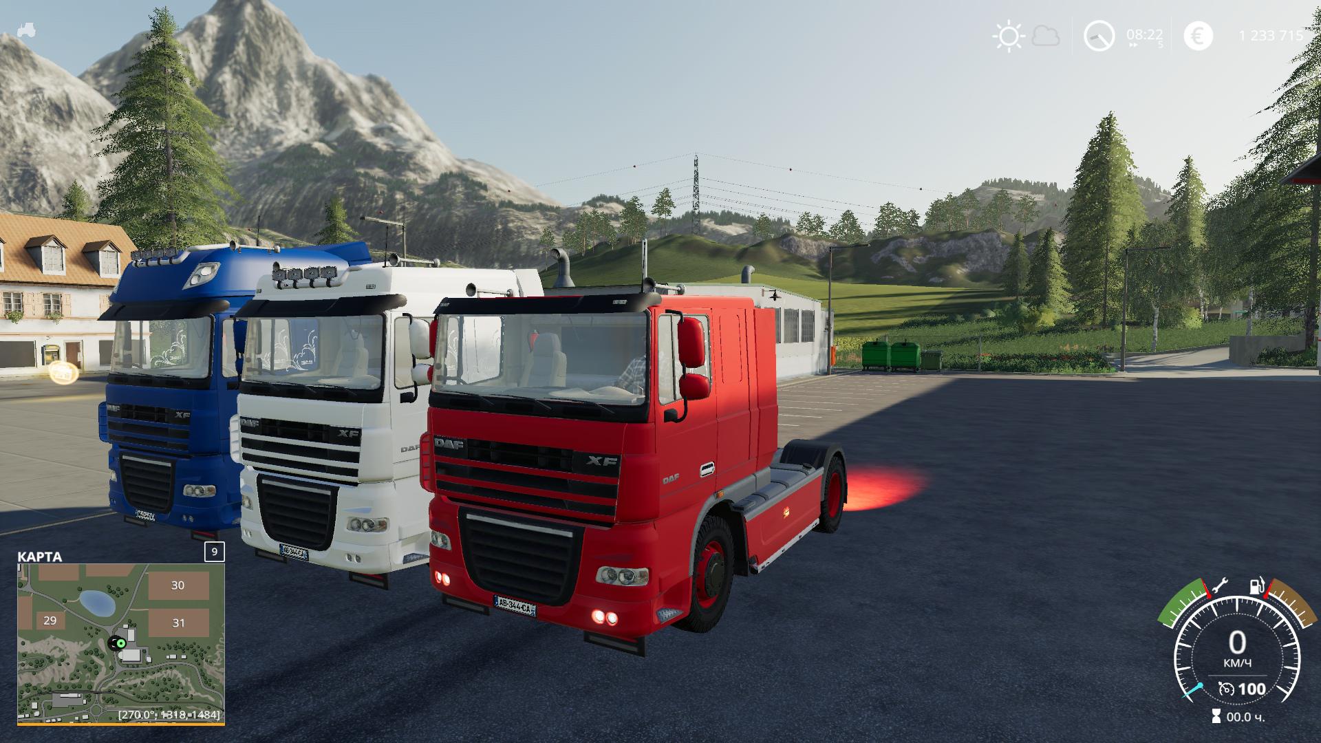 FS19 Daf XF 105 4x2 Truck V1 0 Farming Simulator 19 Mods Club