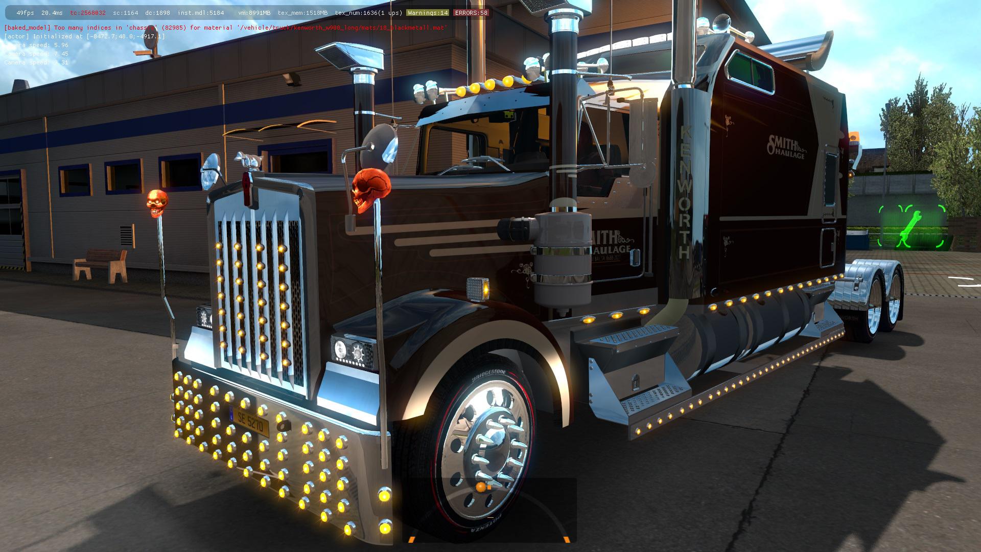 ATS Kenworth W900 Long 1 36 X American Truck Simulator Mods Club