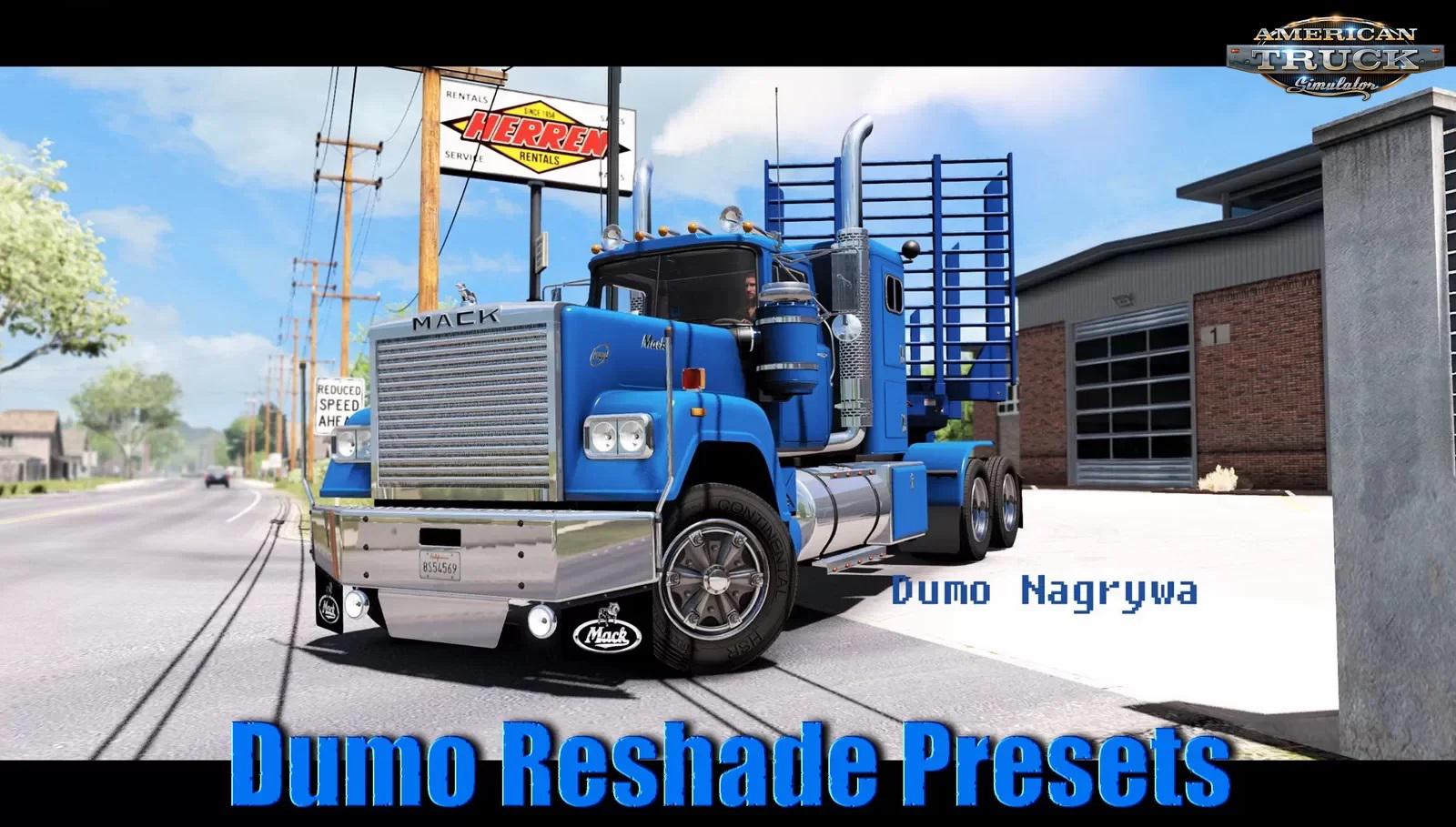 Ats Dumo Reshade Graphics Presets V X American Truck 39780 Hot Sex Picture
