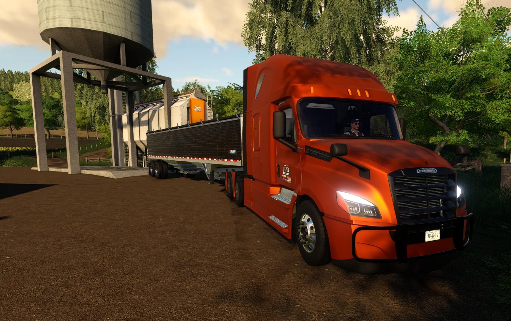 Fs Freightliner Cascadia P Truck V Farming Simulator