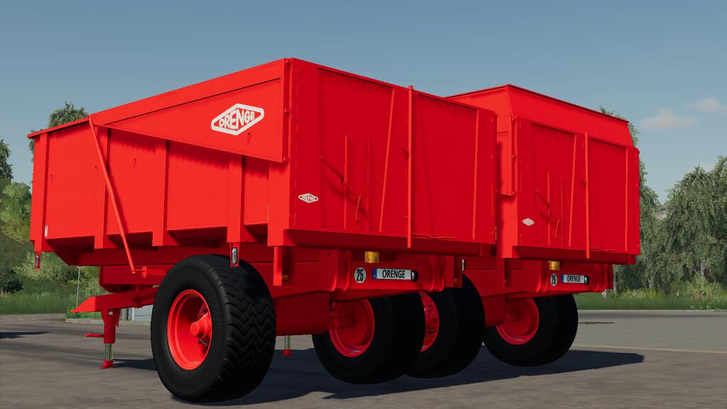 FS19 Orenge ORM 90 Trailer V1 0 Farming Simulator 19 Mods Club