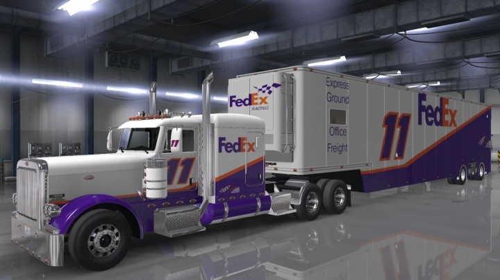 ATS Nascar Featherlite Trailer Skins V1 3 1 41 X American Truck