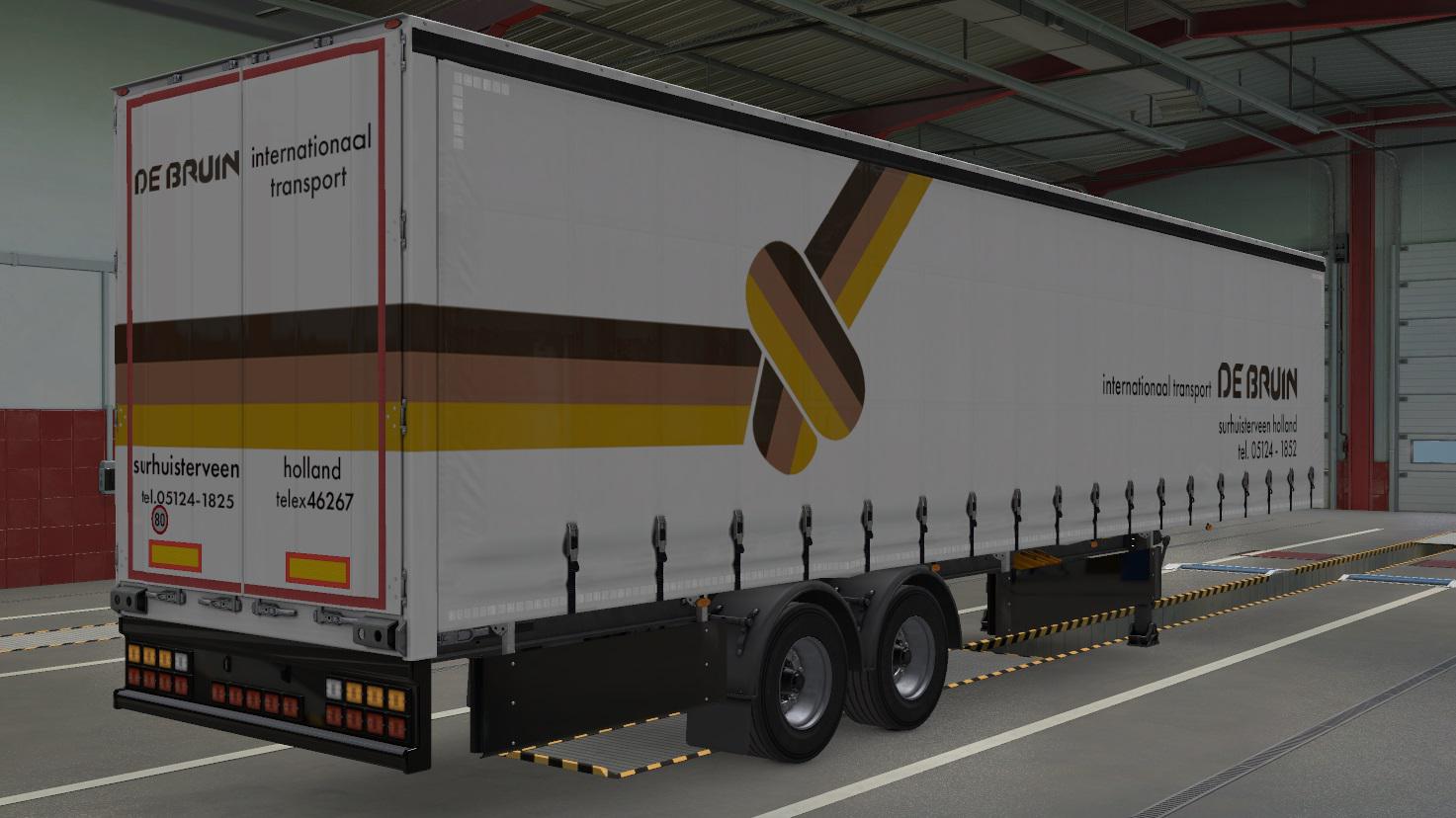 Ets Bunch Of Trailers V X Euro Truck Simulator Mods Club