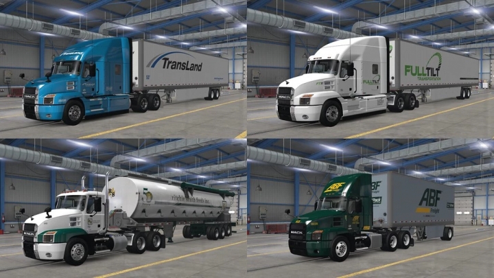 ATS Skin Pack V1 6 1 40 X American Truck Simulator Mods Club