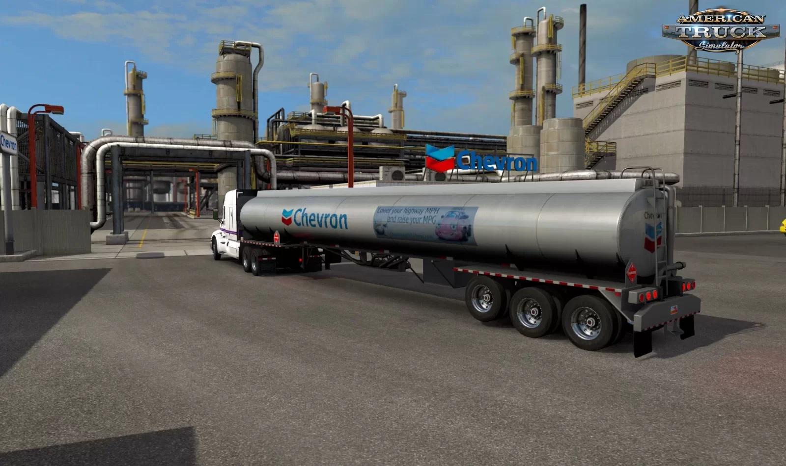 ATS Ownable SCS Fuel Tanker Trailer Beta 1 36 X American Truck