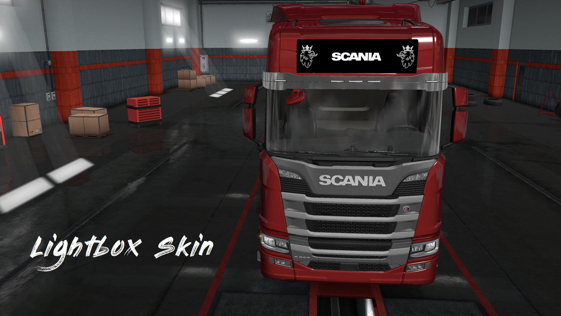 Ets Scania Nextgen Lightbox Skin X Euro Truck Simulator