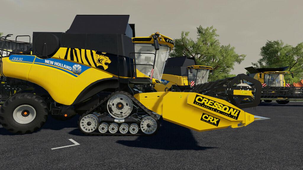 FS19 New Holland CR 6 90 Harvester V1 2 Farming Simulator 19 Mods