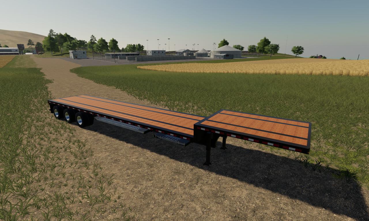 FS19 Step Deck Trailer IBM LPM85 V1 0 Farming Simulator 19 Mods Club