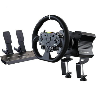 MOZA R5 Direct Drive Wheel Bundle