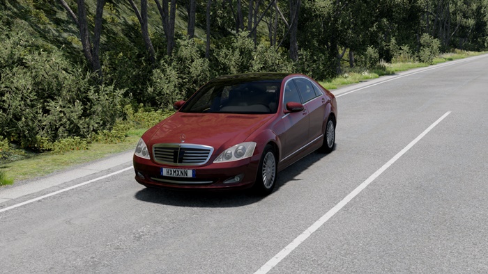 BeamNG – Mercedes-Benz S-Class W221 Car Mod