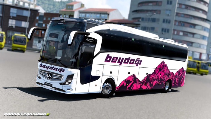 ETS2 - Beydagi Turkish Bus Skin for Mercedes-Benz Travego V1.0
