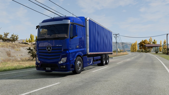 BeamNG – Mercedes-Benz Actros 2011 Truck Mod