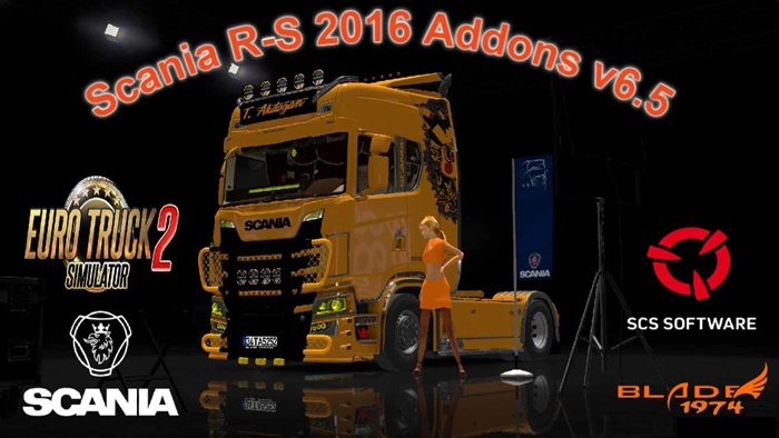 ETS2 - Scania R-S 2016 Addons V6.5
