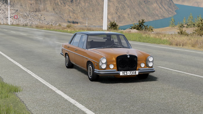 BeamNG – Mercedes-Benz 300 SEL Car Mod