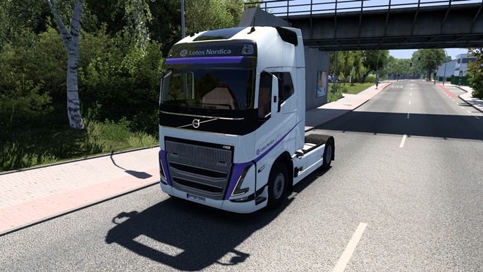 ETS2 - Lotos Nordica Skins for Volvo FH 4/5/6 V1.0