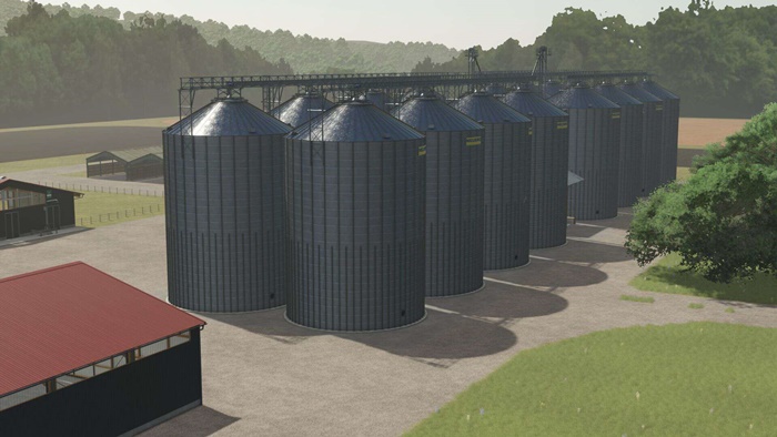 FS25 - Large Silo for Large Maps V1.0