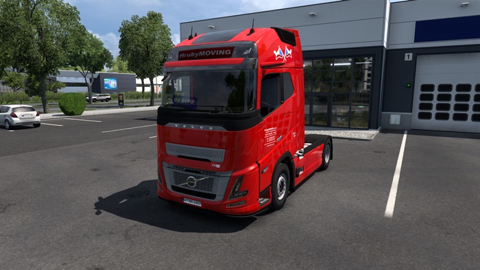 ETS2 - HrubyMOVING S.R.O. Skins for Volvo FH 4/5/6 V1.0