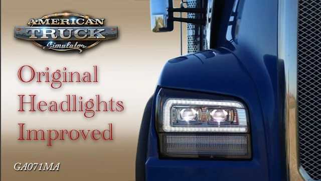 ATS - Original Head Lights Improved V1.53