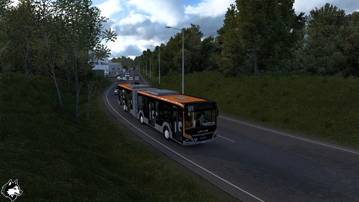 ETS2 - Pack City Buses into Traffic V1.2