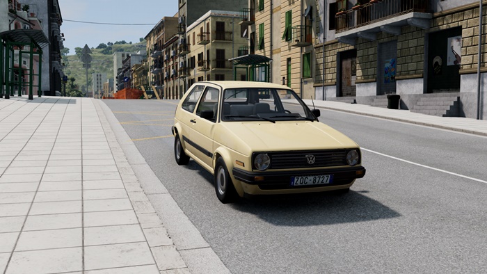 BeamNG - Volkswagen Golf 2 Car Mod