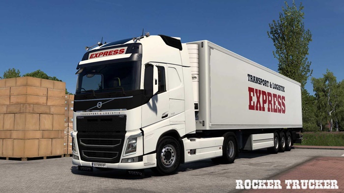 ETS2 - Express Transport & Logistic Skin Pack V1.1
