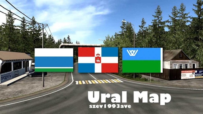 ETS2 - Ural Map V1.1