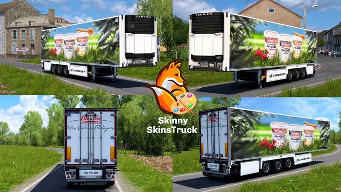 ETS2 - Skins Elle&Vire Lambret de Fred V1.0