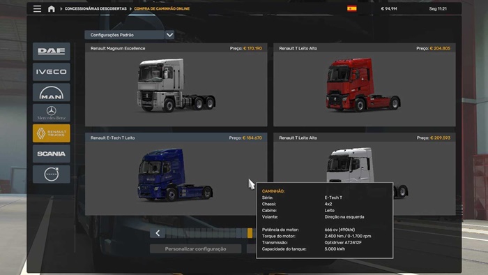 ETS2 - Battery 5000 KWH V1.0