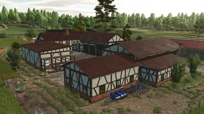 FS25 - Eifel Style Buildings Pack V1.0