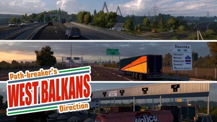 ETS2 - WBPD (West Balkans Path-Breakers Direction) Map V3.8