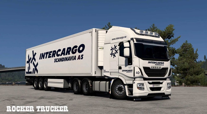 ETS2 - Intercargo Scandinavia Skin Pack V1.1