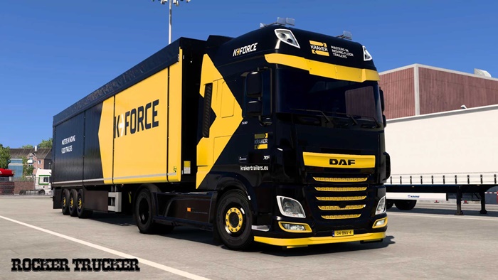 ETS2 - Kraker Trailers B.V. Skin Pack V1.0