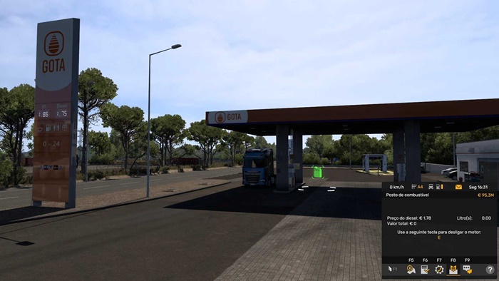 ETS2 - Fuelo EU Diesel Price - 20.02.2025