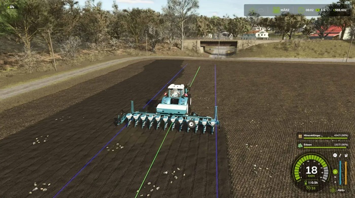 FS25 - Kverneland Optima RS Dolphin Edition V1.0.0.1