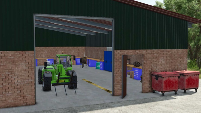 FS25 - Machineshed / Workshop V1.0