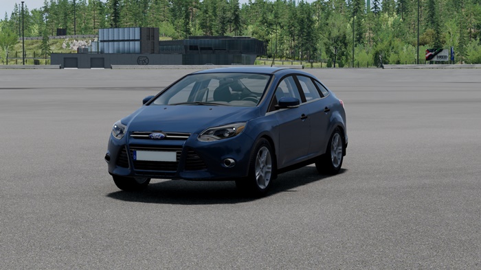 BeamNG - Ford Focus 3 Sedan Car Mod